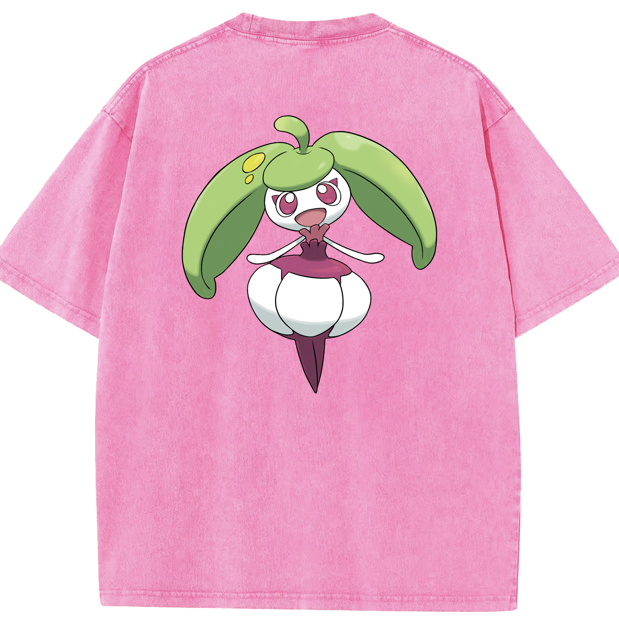 （画像用） ポケットモンスター Pokémon 綿100% ヴィンテージ風 半袖Tシャツ（背面プリント）